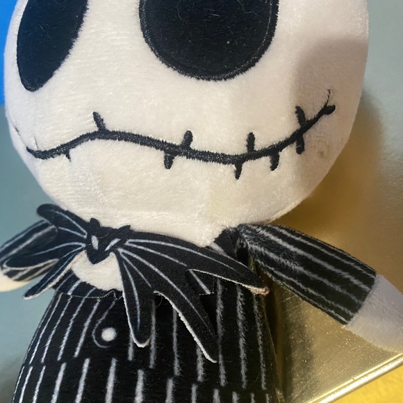 DISNEY THE NIGHTMARE BEFORE CHRiSTMAS FUNKO JACK SKELLINGTON PLUSH RARE FIND 8” - Picture 2 of 9